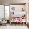 M18494WNX,Babyletto Kids,TipToe Bunk Bed in White and Washed Natural