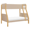 M18495TPEHY,Babyletto Kids,TipToe Twin-Over-Full Bunk Bed in Taupe and Honey