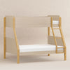 M18495TPEHY,Babyletto Kids,TipToe Twin-Over-Full Bunk Bed in Taupe and Honey