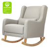 M20687PGETL,Babyletto,Kai Rocker in Performance Grey Eco-Twill w/Light Legs