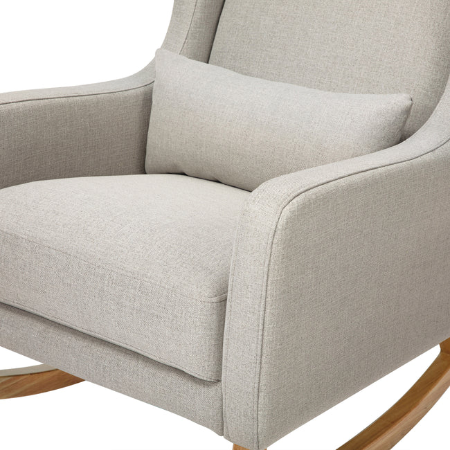M20687PGETL,Babyletto,Kai Rocker in Performance Grey Eco-Twill w/Light Legs