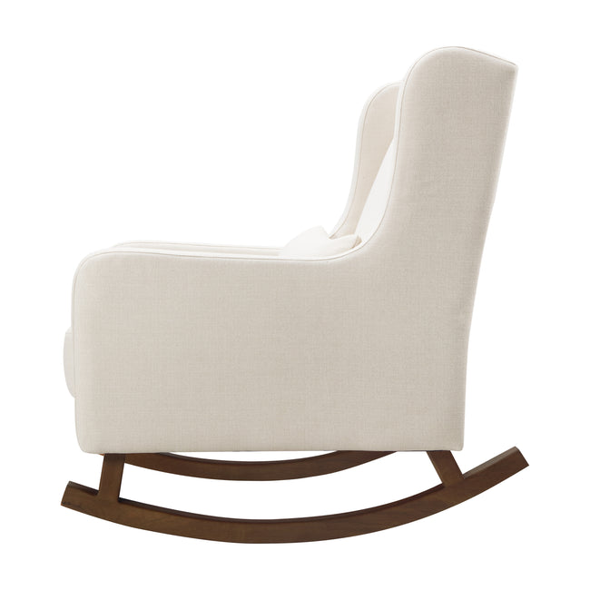 M20687PNET,Babyletto,Kai Rocker in Performance Natural Eco-Twill w/dark legs