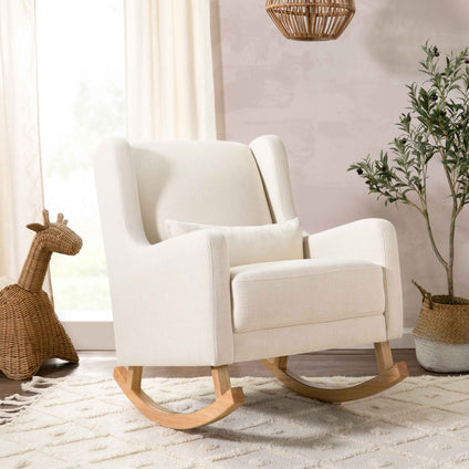 M20687PNETL,Babyletto,Kai Rocker in Performance Natural Eco-Twill w/Light Legs