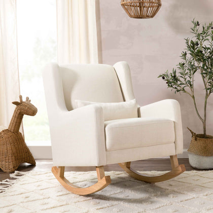 M20687PNETL,Babyletto,Kai Rocker in Performance Natural Eco-Twill w/Light Legs
