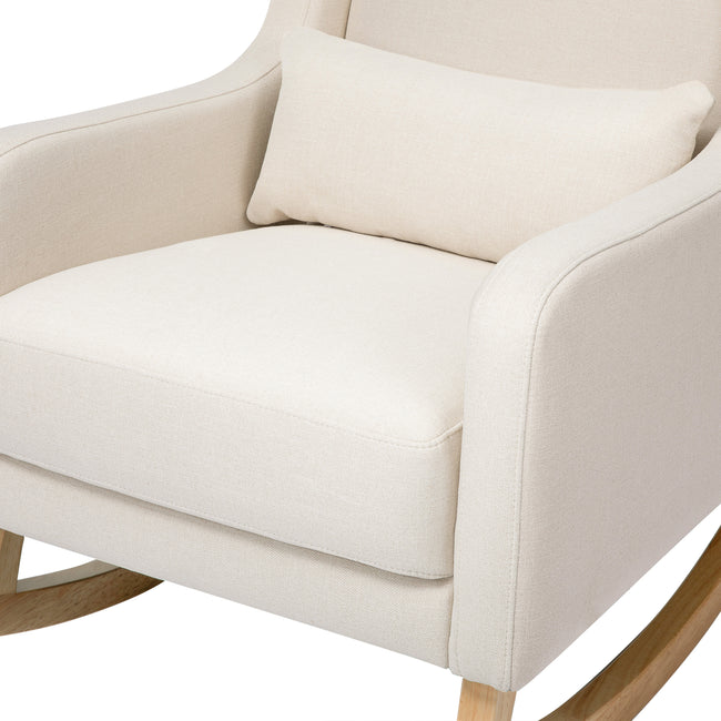 M20687PNETL,Babyletto,Kai Rocker in Performance Natural Eco-Twill w/Light Legs