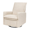 M20977AT,Babyletto,Cali Flange Gliding Swivel Recliner in Almond Teddy Loop