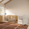M20977AT,Babyletto,Cali Flange Gliding Swivel Recliner in Almond Teddy Loop