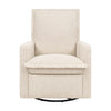 M20977AT,Babyletto,Cali Flange Gliding Swivel Recliner in Almond Teddy Loop