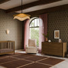 M20977CSG,Babyletto,Cali Flange Gliding Swivel Recliner in Chai Shearling