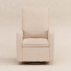 M20987CSGDB,Babyletto,Cali Pillowback Swivel Glider in Chai Shearling w/ Dark Wood Base