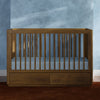 M21601NL,Babyletto,Bento 3-in-1 Convertible Storage Crib w/Toddler Bed Conversion Kit in Natural Walnut