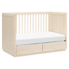 M21601NX,Babyletto,Bento 3-in-1 Convertible Storage Crib w/Toddler Bed Conversion Kit in Washed Natural