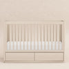 M21601NX,Babyletto,Bento 3-in-1 Convertible Storage Crib w/Toddler Bed Conversion Kit in Washed Natural