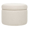 M22185WB,Babyletto,Wally Storage Ottoman in Ivory Boucle