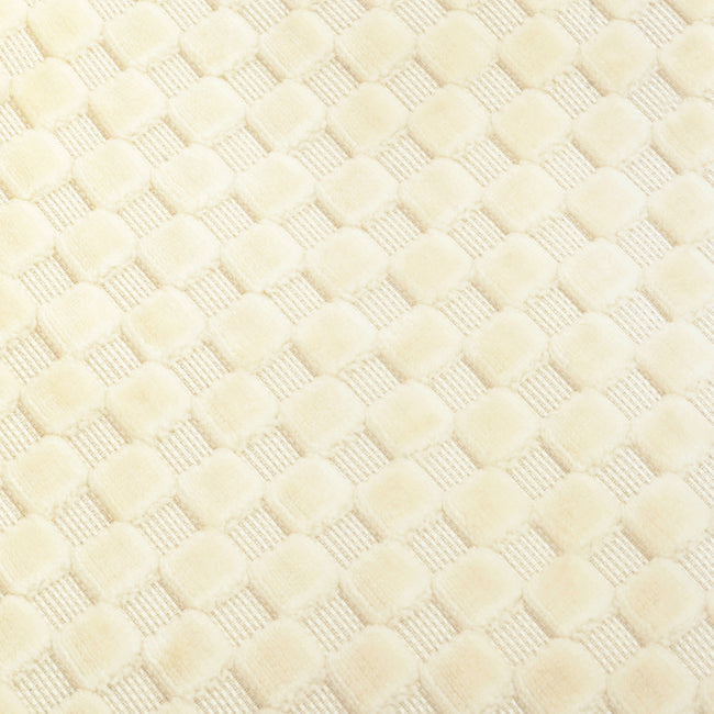 M22985IVC,Babyletto,Enoki Storage Ottoman in Ivory Velvet Checker
