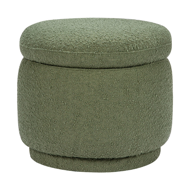 M22985OB,Babyletto,Enoki Storage Ottoman in Olive Boucle