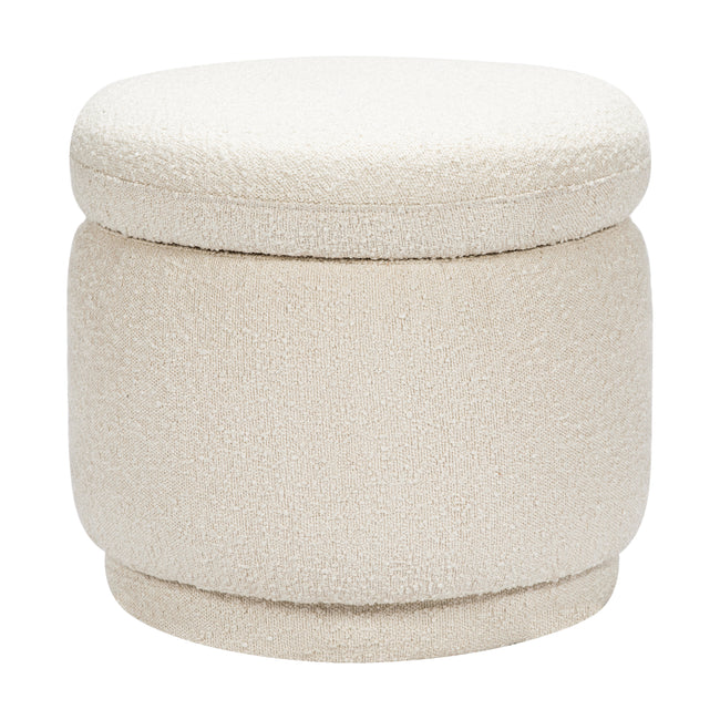 M22985WB,Babyletto,Enoki Storage Ottoman in Ivory Boucle