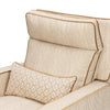 M23082BSCTB,Babyletto,Nate Berkus x Babyletto Sigi Pro Power Recliner in Perf Bronze Stripe Eco-Crossweave w/Toffee Base