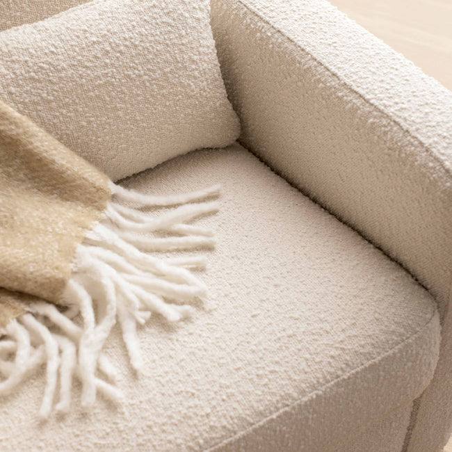 M23085WBLB,Babyletto,Sigi Glider Recliner w/ Electronic Control and USB in Ivory Boucle w/Light Wood Base