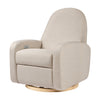 M23188PBEWLB,Babyletto,Nami Glider Recliner w/ Electronic Control and USB in Performance Beach Eco-Weave w/ Light Wood Base