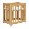 M23401HY,Babyletto,Yuzu 8-in-1 Convertible Crib w/ Bassinet & Toddler Bed Kits in Honey