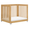 M23401HY,Babyletto,Yuzu 8-in-1 Convertible Crib w/ Bassinet & Toddler Bed Kits in Honey