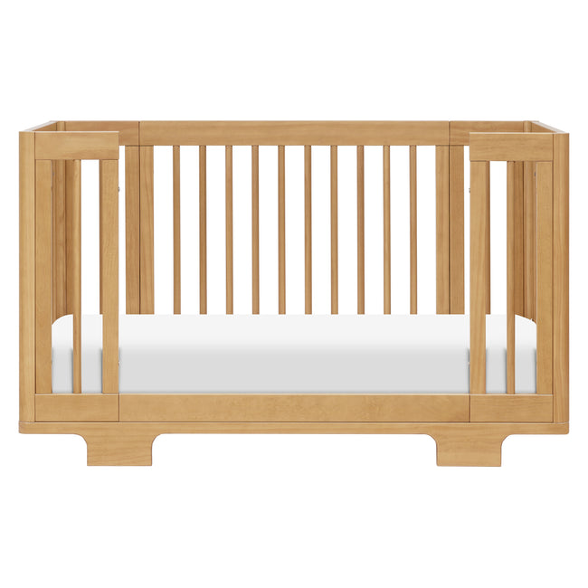 M23401HY,Babyletto,Yuzu 8-in-1 Convertible Crib w/ Bassinet & Toddler Bed Kits in Honey