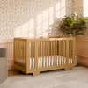 M23401HY,Babyletto,Yuzu 8-in-1 Convertible Crib w/ Bassinet & Toddler Bed Kits in Honey
