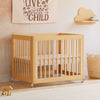 M23401N,Babyletto,Yuzu 8-in-1 Convertible Crib w/ Bassinet & Toddler Bed Kits in Natural