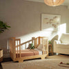 M23401N,Babyletto,Yuzu 8-in-1 Convertible Crib w/ Bassinet & Toddler Bed Kits in Natural