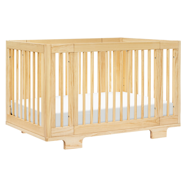 M23401N,Babyletto,Yuzu 8-in-1 Convertible Crib w/ Bassinet & Toddler Bed Kits in Natural