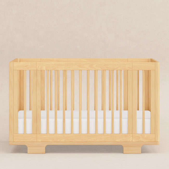 M23401N,Babyletto,Yuzu 8-in-1 Convertible Crib w/ Bassinet & Toddler Bed Kits in Natural