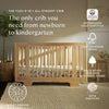 M23401N,Babyletto,Yuzu 8-in-1 Convertible Crib w/All-Stages Conversion Kits in Natural