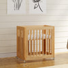 M23401N,Babyletto,Yuzu 8-in-1 Convertible Crib w/ Bassinet & Toddler Bed Kits in Natural