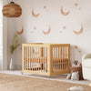 M23401N,Babyletto,Yuzu 8-in-1 Convertible Crib w/ Bassinet & Toddler Bed Kits in Natural