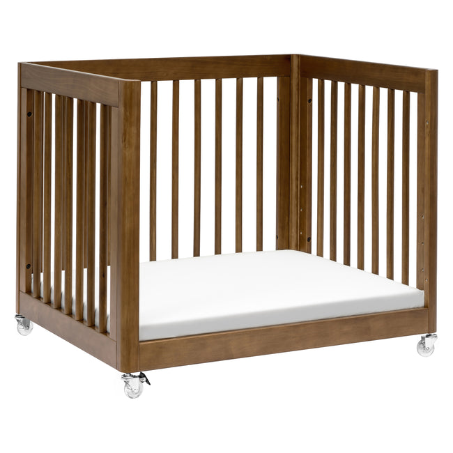 M23401NL,Babyletto,Yuzu 8-in-1 Convertible Crib w/ Bassinet & Toddler Bed Kits in Natural Walnut