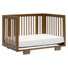 M23401NL,Babyletto,Yuzu 8-in-1 Convertible Crib w/ Bassinet & Toddler Bed Kits in Natural Walnut
