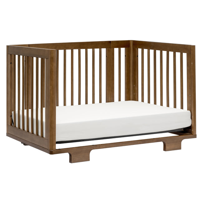 M23401NL,Babyletto,Yuzu 8-in-1 Convertible Crib w/ Bassinet & Toddler Bed Kits in Natural Walnut