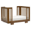 M23401NL,Babyletto,Yuzu 8-in-1 Convertible Crib w/ Bassinet & Toddler Bed Kits in Natural Walnut