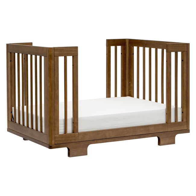 M23401NL,Babyletto,Yuzu 8-in-1 Convertible Crib w/ Bassinet & Toddler Bed Kits in Natural Walnut