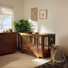 M23401NL,Babyletto,Yuzu 8-in-1 Convertible Crib w/ Bassinet & Toddler Bed Kits in Natural Walnut