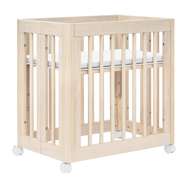 M23401NX,Babyletto,Yuzu 8-in-1 Convertible Crib w/ Bassinet & Toddler Bed Kitsin Washed Natural