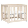 M23401NX,Babyletto,Yuzu 8-in-1 Convertible Crib w/ Bassinet & Toddler Bed Kitsin Washed Natural