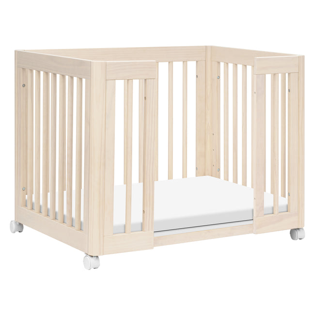 M23401NX,Babyletto,Yuzu 8-in-1 Convertible Crib w/ Bassinet & Toddler Bed Kitsin Washed Natural