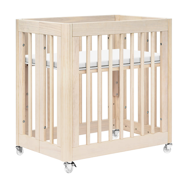 M23401NX,Babyletto,Yuzu 8-in-1 Convertible Crib w/ Bassinet & Toddler Bed Kits in Washed Natural