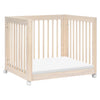 M23401NX,Babyletto,Yuzu 8-in-1 Convertible Crib w/ Bassinet & Toddler Bed Kitsin Washed Natural