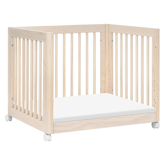 M23401NX,Babyletto,Yuzu 8-in-1 Convertible Crib w/ Bassinet & Toddler Bed Kitsin Washed Natural