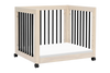 M23401NXB,Babyletto,Yuzu 8-in-1 Convertible Crib w/All-Stages Conversion in Washed Natural/Black