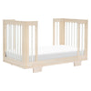 M23401NXW,Babyletto,Yuzu 8-in-1 Convertible Crib w/ Bassinet & Toddler Kits in Washed Natural/White