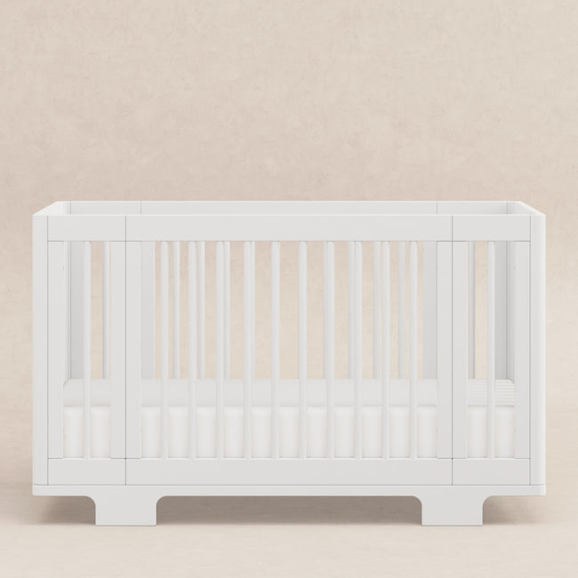 M23401W,Babyletto,Yuzu 8-in-1 Convertible Crib w/ Bassinet & Toddler Bed Kits in White